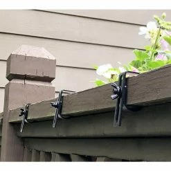 Vigoro Adjustable Window Planter Box Single Metal Bracket 14 Vigoro Adjustable Window Planter Box Single Metal Bracket -Green Haven Store black metal vigoro plant hangers 51472 fa 1000