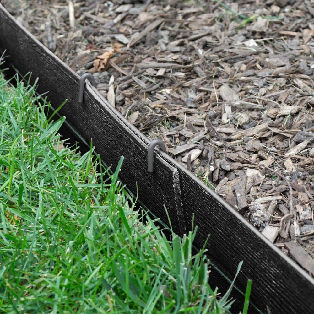 Vigoro 20 ft. Premium Black Composite Edging 7 Vigoro 20 ft. Premium Black Composite Edging - Image 5