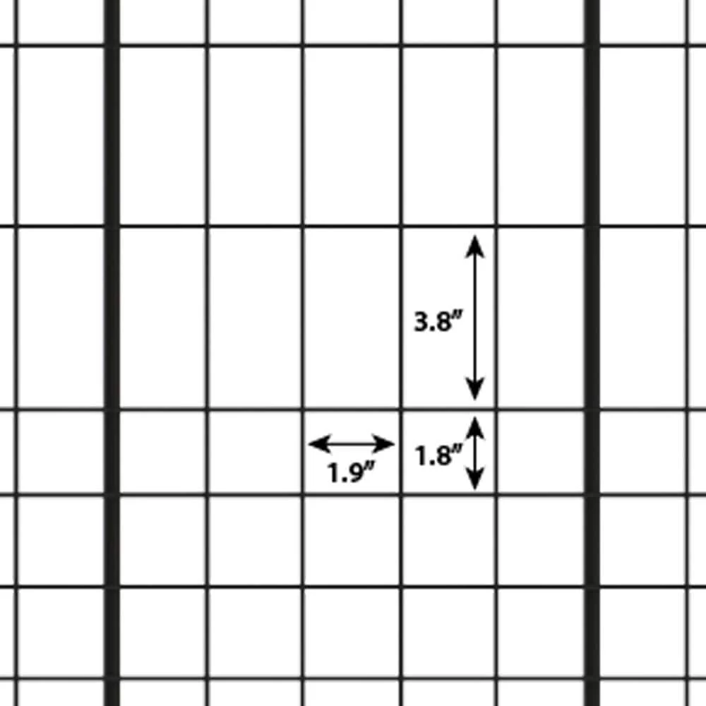 Vigoro Rockdale 43.8 in. Black Steel Fence Panel (3-Pack) 11 Vigoro Rockdale 43.8 in. Black Steel Fence Panel (3-Pack) - Image 9