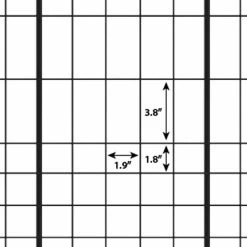 Vigoro Rockdale 43.8 in. Black Steel Fence Panel (6-Pack) -Green Haven Store black vigoro garden fencing 860404 6pk 1f 1000