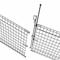 Vigoro 44 in. H x 36 in. W Steel Multi-Purpose No Dig Black Fence Panel (6-Pack) -Green Haven Store black vigoro garden fencing 860411 6pk a0 1000