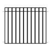 Vigoro 37.2 in. H x 42.87 in. W Steel 3-Rail Garden Fence Panel 2 Vigoro 37.2 in. H x 42.87 in. W Steel 3-Rail Garden Fence Panel -Green Haven Store black vigoro garden fencing 860701 64 1000