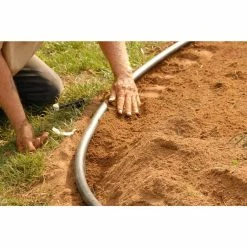 Vigoro Heavy-Duty 50 ft. Landscape Plastic Edging -Green Haven Store black vigoro plastic edging 1009 50hd 66 1000