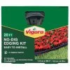 Vigoro 20 ft. No-Dig Landscape Plastic Edging Kit -Green Haven Store black vigoro plastic edging 3001 20hd 6 64 1000