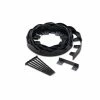 Vigoro 20 ft. x 2.25 in. Black Scalloped Polyethylene No-Dig Edging -Green Haven Store black vigoro plastic edging 3011 20hd 5 64 1000