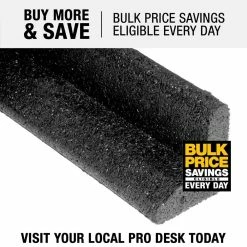 Vigoro EcoBorder 4 ft. Black Rubber Landscape Edging (48-Count/Pallet) -Green Haven Store black vigoro rubber edging ecobrd bl 48 77 1000