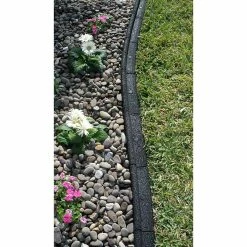 Vigoro EcoBorder 4 ft. Black Rubber Landscape Edging (Single) 14 Vigoro EcoBorder 4 ft. Black Rubber Landscape Edging (Single) -Green Haven Store black vigoro rubber edging ecobrd blk 4 ft 1f 1000