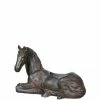 SULLIVANS Brown Resin Horse Planter -Green Haven Store brown sullivans plant pots pr2467 64 1000