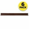 Vigoro 4 ft. Brown No-Dig Rubber Landscape Edging (6-Pack) -Green Haven Store brown vigoro rubber edging dcbfe4bn6 64 1000