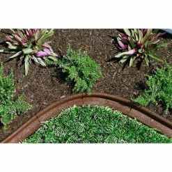 Vigoro EcoBorder 4 ft. Brown Rubber Landscape Edging (6-Pack) 22 Vigoro EcoBorder 4 ft. Brown Rubber Landscape Edging (6-Pack) -Green Haven Store brown vigoro rubber edging ecobrd brn 6pk d4 1000
