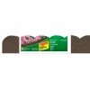 Vigoro 47 in. x 2 in. x 4 in. Brown Scalloped Rubber Garden Edging -Green Haven Store brown vigoro rubber edging mt5001678 64 1000