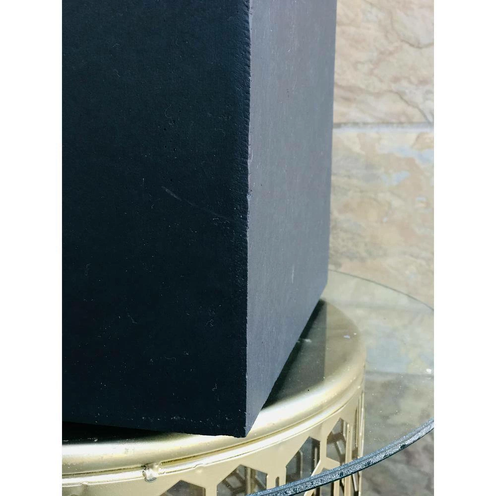 KANTE 23 in. L Rectangular Charcoal Concrete/Fiberglass Indoor Outdoor Elegant Planter 9 KANTE 23 in. L Rectangular Charcoal Concrete/Fiberglass Indoor Outdoor Elegant Planter - Image 7