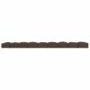 Vigoro Roman Stone 48 in. Rubber Garden Edging Earth (Pack of 2)