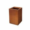 KANTE 19 in. H Faux Weathering Steel Concrete Tall Square Planter, Modern Outdoor/Indoor Lightweight with Drainage Hole -Green Haven Store faux weathering steel kante plant pots rf0007c c91942 64 1000