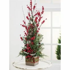 SULLIVANS Gray Cement Square Planter -Green Haven Store gray sullivans plant pots cmt1091 4f 1000