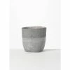 SULLIVANS Gray Cement Pot -Green Haven Store gray sullivans plant pots cmt1186 64 1000