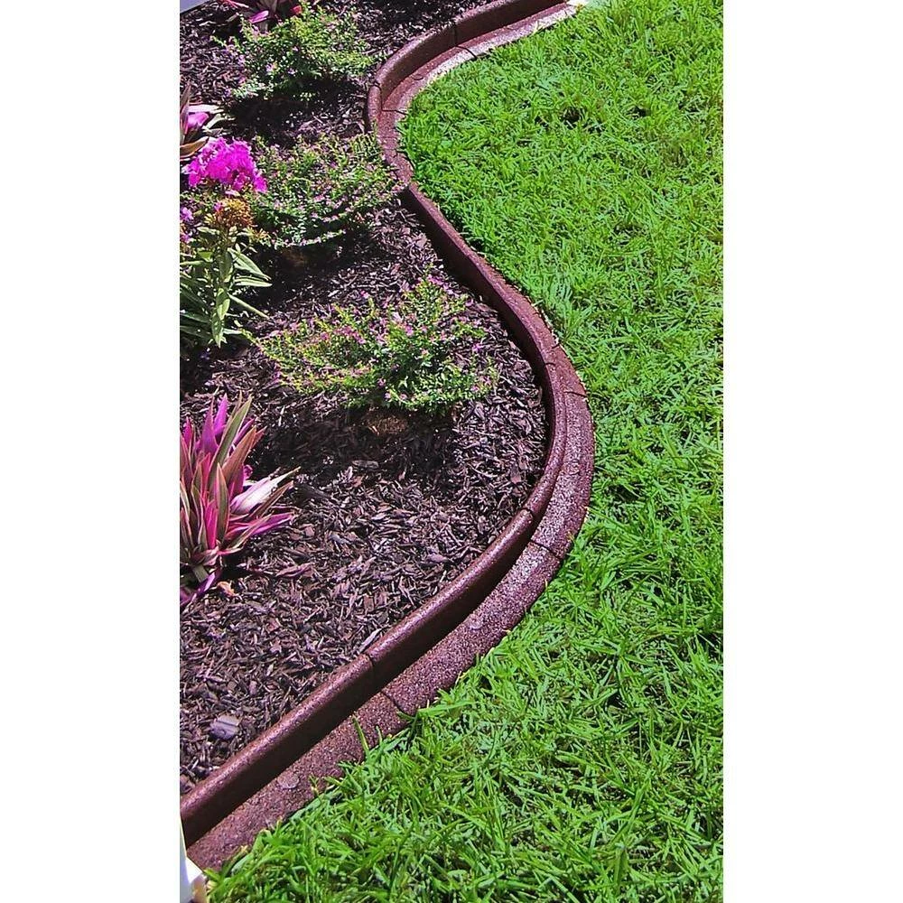 Vigoro EcoBorder 4 ft. Grey Rubber Landscape Edging (48-Count/Pallet) 12 Vigoro EcoBorder 4 ft. Grey Rubber Landscape Edging (48-Count/Pallet) - Image 10