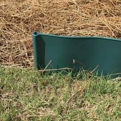 Vigoro 2 ft. W x 0.25 in. L Green Plastic Easy Edging -Green Haven Store green vigoro plastic edging 51034 1f 1000