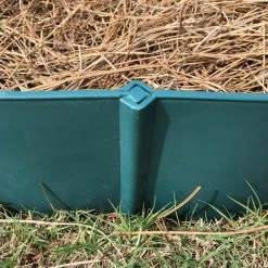 Vigoro 2 ft. W x 0.25 in. L Green Plastic Easy Edging -Green Haven Store green vigoro plastic edging 51034 76 1000