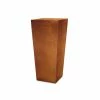 KANTE 28 in. H Iron Oxide Lightweight Concrete Tapered Planter with Drainage Hole, Large Outdoor/Indoor Tall Square Planter 1 KANTE 28 in. H Iron Oxide Lightweight Concrete Tapered Planter with Drainage Hole, Large Outdoor/Indoor Tall Square Planter -Green Haven Store iron oxide kante plant pots rf0229a s c80621 64 1000