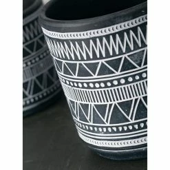 SULLIVANS Multi-Color Ceramic Flower Pots (Set of 2) -Green Haven Store multicolor sullivans plant pots cm2911 4f 1000