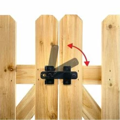 Vigoro 37.1 in. H x 48.3 in. W Cedar Garden Fence Gate 17 Vigoro 37.1 in. H x 48.3 in. W Cedar Garden Fence Gate -Green Haven Store natural cedar wood vigoro garden fencing 860671 40 1000
