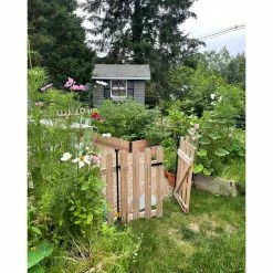Vigoro 37.1 in. H x 48.3 in. W Cedar Garden Fence Gate 24 Vigoro 37.1 in. H x 48.3 in. W Cedar Garden Fence Gate -Green Haven Store natural cedar wood vigoro garden fencing 860671 44 1000