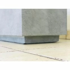 KANTE 37.4 in. L Natural Lightweight Concrete Modern Square Outdoor Planter -Green Haven Store natural concrete kante plant pots rf0151a c80021 1f 1000