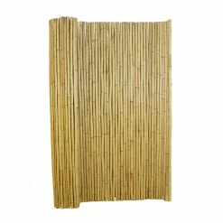 Vigoro 4 ft. H x 6 ft. W Natural Bamboo Fence