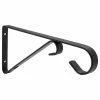 Vigoro 9.81 in. x 0.625 in. x 4.5 in. Black Iron Plant Bracket -Green Haven Store powder coating vigoro plant hangers 570591 64 1000