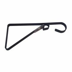 Vigoro 9.81 in. x 0.625 in. x 4.5 in. Black Iron Plant Bracket -Green Haven Store powder coating vigoro plant hangers 570591 a0 1000