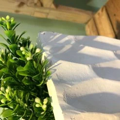 KANTE 27.6 in. H Square Pure White Concrete/Fiberglass Indoor Outdoor Elegant Retro Tall Planter 11 KANTE 27.6 in. H Square Pure White Concrete/Fiberglass Indoor Outdoor Elegant Retro Tall Planter -Green Haven Store pure white kante plant pots osf0202c c80011 4f 1000