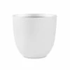 KANTE 18 in. Dia, Large Pure White Concrete Planter, Outdoor Indoor Modern Round Plant Pots, Lightweight, Heavy-Duty, Seamless -Green Haven Store pure white kante plant pots rc0050c c80011 64 1000