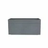 KANTE 31.5 in. L Slate Gray Lightweight Concrete Modern Rectangle Outdoor Planter -Green Haven Store slate gray kante plant pots rf0131b c60611 64 1000