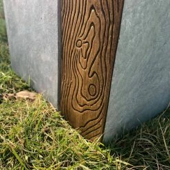 KANTE 28 in and 24 in. H Square Timber Ridge Concrete/Fiberglass Indoor Outdoor Elegant Tall Planters (Set of 2) 11 KANTE 28 in and 24 in. H Square Timber Ridge Concrete/Fiberglass Indoor Outdoor Elegant Tall Planters (Set of 2) -Green Haven Store timber ridge kante plant pots osf0218bc c80811 1f 1000