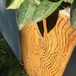 KANTE 31 in. L Rectangular Timber Ridge Concrete/Fiberglass Indoor Outdoor Elegant Long Planter -Green Haven Store timber ridge kante plant pots osf0219b c80811 fa 1000