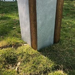 KANTE 28 in. and 24 in. Tall Timber Ridge Lightweight Concrete Tall Modern Square Outdoor Planter Set 7 KANTE 28 in. and 24 in. Tall Timber Ridge Lightweight Concrete Tall Modern Square Outdoor Planter Set -Green Haven Store timber ridge kante plant pots rf0218bc c80811 4f 1000
