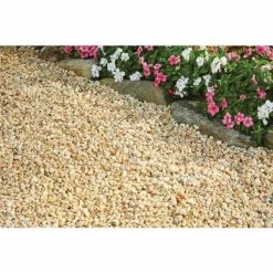 Vigoro 0.5 cu. ft. Bagged River Pebble Landscape Rock -Green Haven Store vigoro bagged landscape rocks 54250v 40 1000