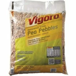 Vigoro 0.5 cu. ft. Bagged Pea Gravel Pebble Landscape Rock -Green Haven Store vigoro bagged landscape rocks 54255 1d 1000