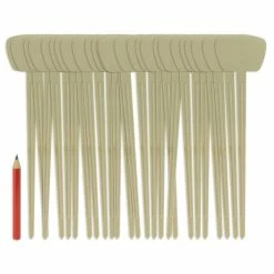 Vigoro Large Plastic T-Labels (25-Pack) -Green Haven Store vigoro garden wire t024avg c3 1000