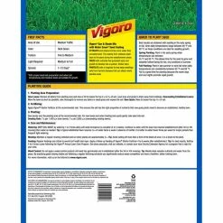 Vigoro 7 lbs. Sun and Shade Grass Seed Mix with Water Saver Seed Coating -Green Haven Store vigoro grass seed 25445 40 1000