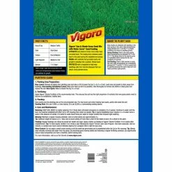 Vigoro 20 lbs. Sun and Shade Grass Seed Mix with Water Saver Seed Coating -Green Haven Store vigoro grass seed 25687 40 1000