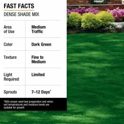Vigoro 7 lbs. Dense Shade Grass Seed Mix with Water Saver Seed Coating -Green Haven Store vigoro grass seed 25690 1f 1000