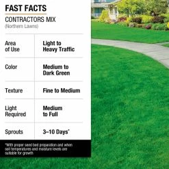 Vigoro 20 lbs. Contractor's Grass Seed Northern Mix with Water Saver Seed Coating -Green Haven Store vigoro grass seed 25691 fa 1000