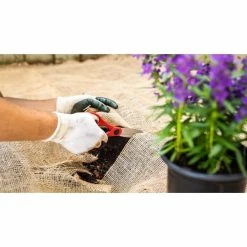 Vigoro 3 ft. x 24 ft. 100% Natural Burlap Landscape Fabric -Green Haven Store vigoro landscape fabric nmvb0324 77 1000