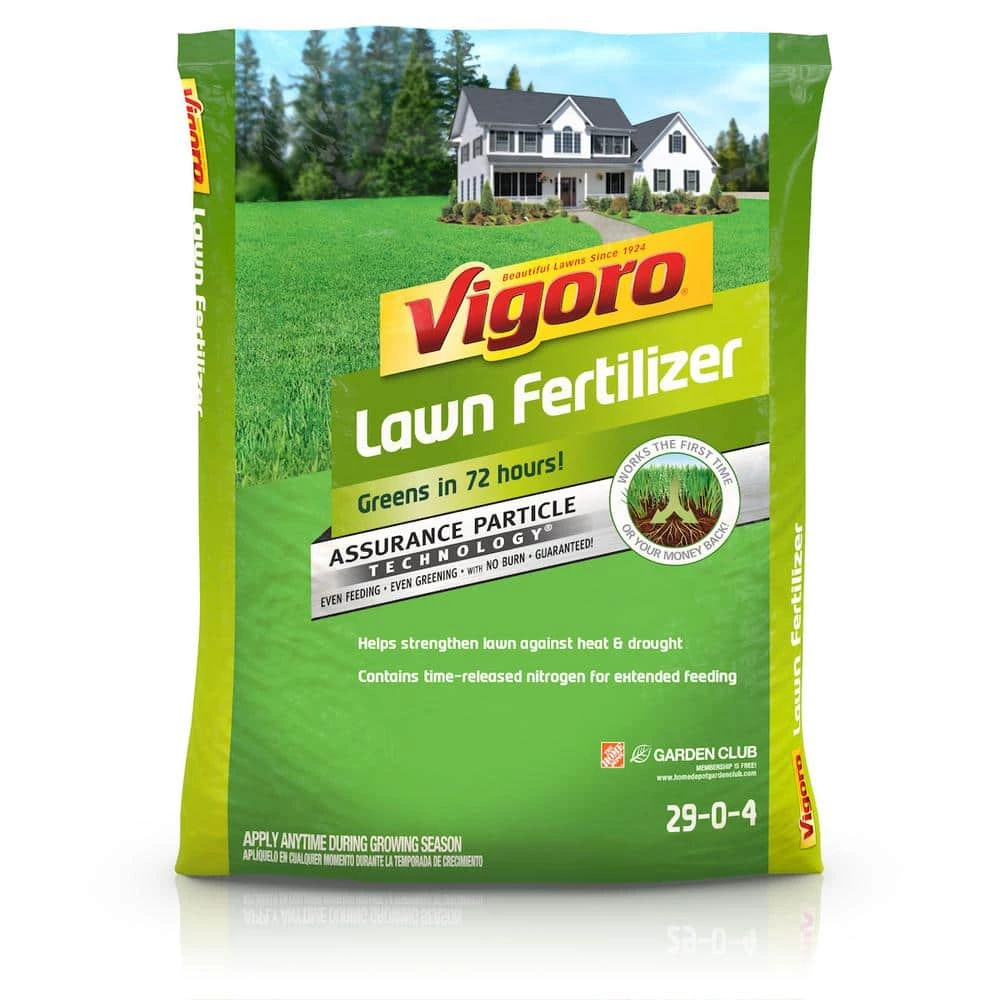Vigoro 42 lbs. 15,000 sq. ft. Lawn Fertilizer for All Grass Types 3 Vigoro 42 lbs. 15,000 sq. ft. Lawn Fertilizer for All Grass Types