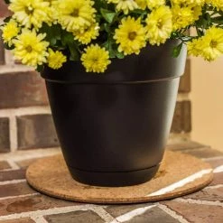 Vigoro 10 in. Cork Mat -Green Haven Store vigoro planter saucers cm10phbdi 44 1000