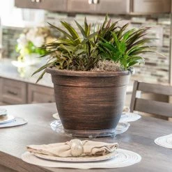 Vigoro 14 in. Heavy Duty Plant Saucer -Green Haven Store vigoro planter saucers sp14vg 1f 1000