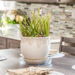 Vigoro 10 in. Plastic Plant Saucer 10 Vigoro 10 in. Plastic Plant Saucer -Green Haven Store vigoro planter saucers vs10vg 4f 1000