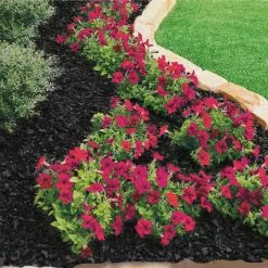 Vigoro 37.5 cu. ft. Black Recycled Rubber Mulch (25 Bags) -Green Haven Store vigoro rubber mulch gn15bk25 c3 1000